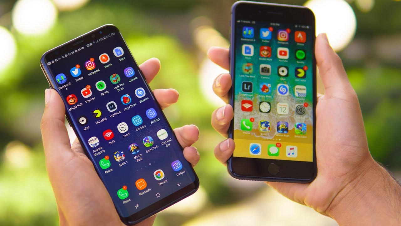 Διαφορές iPhone 8 Plus με Samsung Galaxy S8 και σύγκριση τιμών